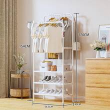 Multi Functional Coat Rack, Pants Rack, Portable Clothes Hanger, Multiple Styles To Choose From, Easy To Pick Up Clothes - Various - View 9