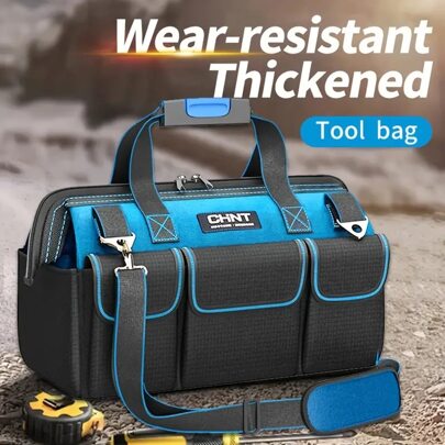 Toolkit Canvas Thickened Hand Tool Tool Multifunctional Electrician Air Conditioning Repair Large Portable Tool Bag Storage