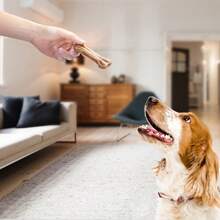 Nobleza - Hueso Prensado para Perros Fortalecedor de Dientes Stick Dental Dog Snack, Hueso de Nudillos Crudo, Hueso para morder, 7.6cm,12pcs