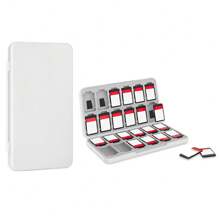 24-Slot Game Card Case & 24-Slot Micro SD Card Holder Case Compatible With Switch, Switch Lite, OLED - Multicolor - View 10