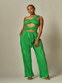 Ropa Dos piezas para Mujer - Verde - Ver 3