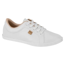 Beira Rio Basic Women's Tennis Delicate Comfortable Work - 白色 - 查看 1