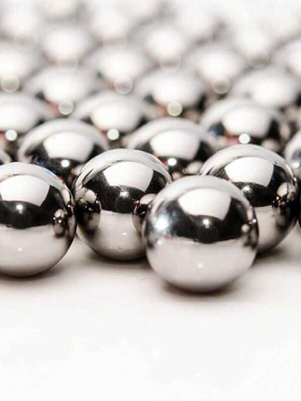 100pcs High Carbon Steel Precision Steel Balls, For Slingshot Shooting And Hunting Practice, Bike Bearing DIY,Industrial Use (1 Pack)