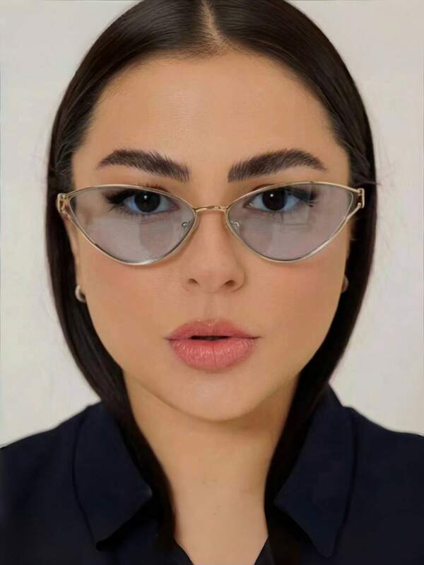 نظارات شمسية أنيقة بطراز عين القطة ذات طابع شخصي وعتيق، طراز شارع عصري تكنولوجي متعدد الاستخدامات، مناسبة للحفلات الشاطئية والبحرية، إكسسوارات أساسية للنساء في فصل الخريف والشتاء، ملابس كاجوال للأعمال، هدايا مناسبة للصيف والعطلات الشاطئية والسفر والخارج