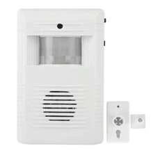 Electronic Doorbell With Infrared Sensor For Businesses Cokay - White - View 2