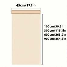 1 rollo de papel contact autoadhesivo impermeable con diseño de grano de madera para muebles, armarios - Veta de madera gris - Ver 2
