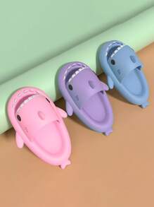 Sandalias Shark Unisex de Tiburón Tierno - Diferentes Diseños a Escoger, Diseño Multicolor, Hasta 3 Colores Combinados,  Diseño con Rayos y Diseño que Brillan en la Oscuridad, EVA Ligero y Cómodo, Suela Antideslizante - Sandalias Shark Unisex de Tiburón Tierno - Diseño Multicolor con Rayos y Brillan en la Oscuridad, Hasta 3 Colores Combinados, EVA Ligero y Cómodo, Suela Antideslizante, Diseño de Moda, Ligero y Muy Comodo. - Rosa - Ver 5