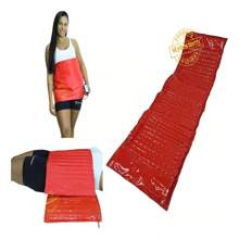 Infrared Abdominal Thermal Blanket Band Belt 140x35cm - Bivolt - 紅色 - 查看 1