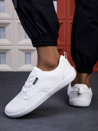 Wide Fit, Comfortable White Style, Convenient & Comfortable, Minimalist, Fashionable