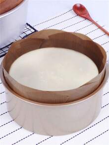 1pc, Heat Resistant Reusable Non-Stick Baking Mat For Cake, Bread, Meat Grilling - Reusable Oven Liners For Kitchen Gadgets And Accessories - Khaki - View 5