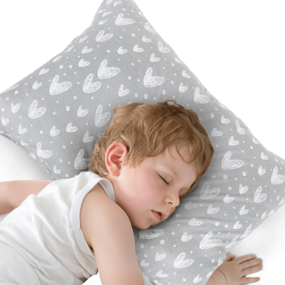 Baby Toddler Pillowcase Knitted Soft Breathable Travel Pillowcase With Envelope Boys And Girls, Love Valentine