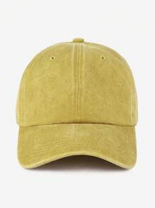 1 bucată șapcă de baseball din denim spălat solid pentru bărbați, mărime mare, reglabilă, elegantă, simplă, unisex, pălărie de soare cu vârf pentru exterior, muncă, călătorii, timp liber - A - Vizualizare 17