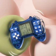 Mini Handheld Game Console, Built-In 26 Classic Games, Nostalgic Mini Game Console With Key Chain, Halloween Thanksgiving Christmas Gift - one-size - View 1