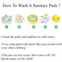 1Pc Black Sanitary Pads Light Flow Menstrual Pads Charcoal Bamboo Washable Cloth Menstrual Pads Mama Cloth Reusable Sanitary Pads Daytime
