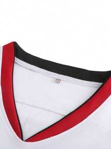 Boyfriend Style Men's No.0 Classic Vintage Embroidery Ice Hockey Jersey, Boyfriend Style Men's Long Sleeve V-Neck Breathable And Sweat-Wicking Training Sweatshirt