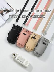 1pc Water Bottle Carrier Bag - Crossbody Sling Bag For Bottle, Coins, Keys, Phone, Cycling, Workout For Fall Home Decor,Boho Vibes - View 2