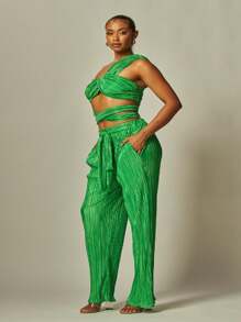 Ropa Dos piezas para Mujer - Verde - Ver 5