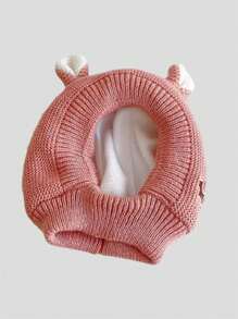 Baby Hats 1-3 Years Boys Girls Cute Ears Bonnet Winter Warm Thicken Caps Children's Earflap Hat Kids Winter Beanies Cap - Hedging Cap - View 10