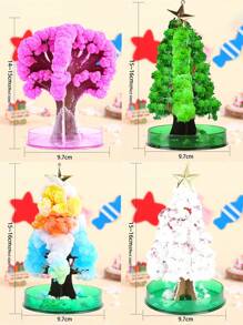1pc Christmas Magic Tree-Pink, Stress Relief Toy