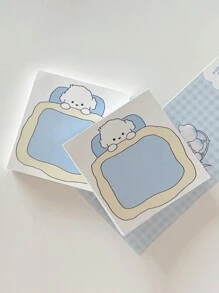 1入組卡通圖形記事本，多功能記事本 - 彩色 - 查看 10