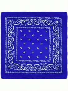 1 Miếng Của phụ nữ Cổ điển Mẫu Paisley Khăn rằn Quấn đầu Đúng mốt Cái cổ Khăn quàng cổ / Dây buộc tóc / Thắt lưng - Nhiều màu - Xem 25