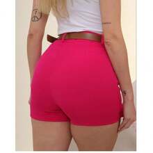 Women Shorts - 白色 - 查看 2