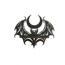 رف خشبي خفيف بشكل نعش 1قطعة مع خطاطيف لعرض الغرائب والفضول زينة جدار هالوين للمطبخ والغرفة رف لعرض الكريستال هدايا سحرية للنساء