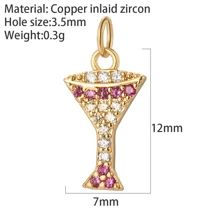 1pc Cute Multi Pattern Charms Including Evil Eye, Heart, Butterfly, Sun, Moon, Leopard Print, Lightning Bolt For DIY Jewelry Making Such As Necklaces, Bracelets, Earrings, Keychains Valentines