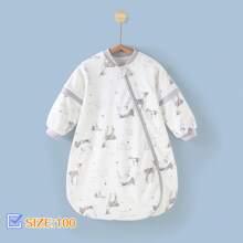 1.0TOG 春夏秋季儿童双层舒适睡袋，可拆卸袖子，舒适可穿戴睡袋，最佳奢华礼物