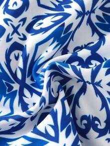 2pcs Digital Print Bikini Set, For Summer Beach Vacation - Multicolor - View 10