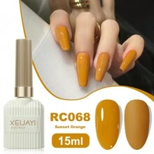 XEIJAYI 1 瓶 15ml 27 色凝膠指甲油，適用於所有季節，102 色可供美甲沙龍美甲裝飾 - 彩色 - 查看 18
