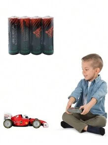 24 Piezas de Baterías Pilas Carbon "AA" 1.5V Alta Duración y Mayor Capacidad de Carga,para electrodomésticos, controladores, luces, juguetes, alto rendimiento - Automóvil club británico - Ver 9