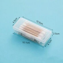 Drawer Portable Mini Storage Box, Travel Pill Box, Cleaning Swab Box, Floss Jewelry Organizer, Multi-Functional DIY Craft Accessory Storage Box, Family Travel Picnic Office School Universal Travel Essentials School Supplies Holiday Camping Holiday Essentials Vacation Accessories Perfume For Women Perfume For Men Perfume Beach Bottle Travel Accessories Travel Must Haves Summer School Accessories Back To School Stuff Back To School Supplies - Clear - View 5