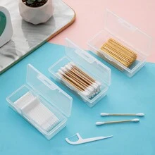 Drawer Portable Mini Storage Box, Travel Pill Box, Cleaning Swab Box, Floss Jewelry Organizer, Multi-Functional DIY Craft Accessory Storage Box, Family Travel Picnic Office School Universal Travel Essentials School Supplies Holiday Camping Holiday Essentials Vacation Accessories Perfume For Women Perfume For Men Perfume Beach Bottle Travel Accessories Travel Must Haves Summer School Accessories Back To School Stuff Back To School Supplies - Clear - View 4