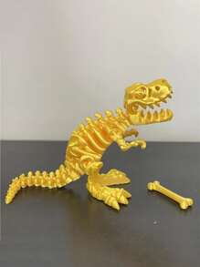 Réplica del esqueleto de Tiranosaurio Rex impreso en 3D - Decoración de dinosaurio impresa en 3D, ideal para escritorio y exhibición de oficina, regalo perfecto para adolescentes y adultos