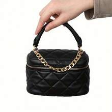 Flat Purse Chain, Iron Corssbody Bag Chain Strap Replacement Chain Handbags Handle Chain For Wallet Purse Handbag - Gold - View 9