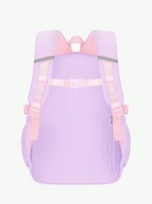 Cute Fashionable Backpacks With Fridge Opening Style Lightweight Soft Anti Water Splashing Breathable Backpack For Girls, Ladies, Boys, Perfect For Casual, Trip, Leisure, School, Study