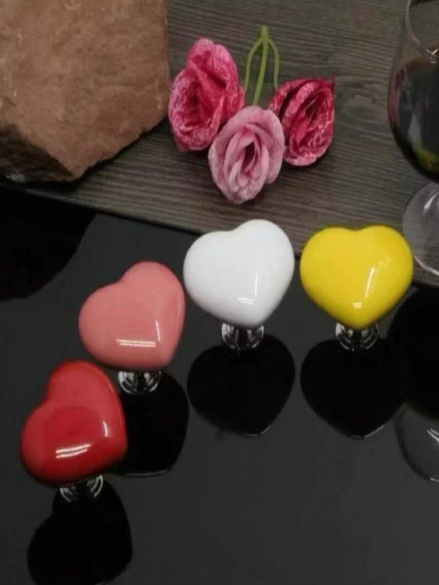 Toilet Flush Button Decoration Shape Creative Flush Button - 黃色 - 查看 1
