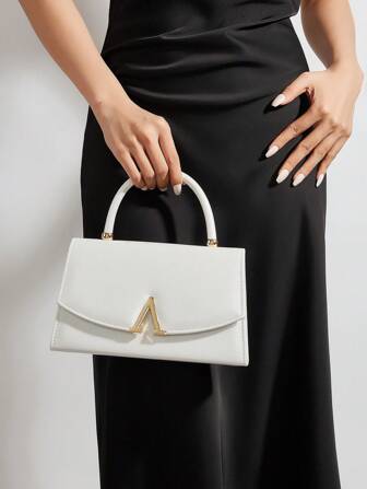 Large Capacity Elegant Evening Clutch Bag, Shiny Ladies Handbag, Fashionable Flap Design, Luxurious Feel, Perfect For Various Glamorous Occasions, Ideal Accessory For Weddings And Party Events