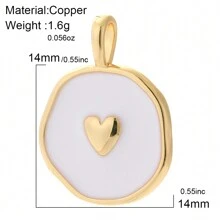 1 set comprendente 1 collana con ciondolo a forma di cuore con occhi blu malefici e 1 choker con stella d'oro, catena in acciaio inossidabile, regali di San Valentino