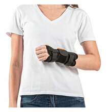 Wrist Orthosis Wrist Band Tendinitis Hydro Carpal Tunnel - 黑色 - 查看 5