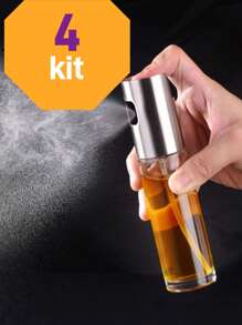 4 Spray Kit Olive Oil Vinegar Sprayer In Glass Promotions - 白色 - 查看 2