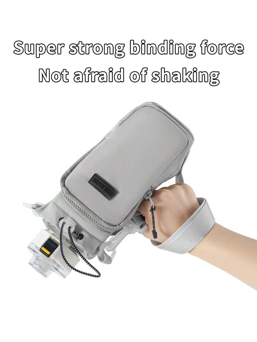 1pc Water Bottle Carrier Bag - Crossbody Sling Bag For Bottle, Coins, Keys, Phone, Cycling, Workout For Fall Home Decor,Boho Vibes - View 1