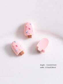 20 sztuk losowych miniaturowych zabawek deserowych na lato, materiały DIY, lato, szkoła