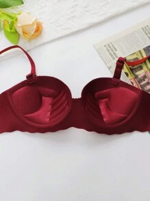 3 PIEZAS Sujetador push up de copas pequeñas para mujer, sujetador sin costuras y sin aros, sujetador sin tirantes, lencería sexy cómoda y transpirable con copa gruesa y suave, sujetador unicolor simple para uso diario, ropa interior deportiva con cierre trasero y tirantes ajustables y desmontables