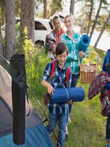 1/2pcs Folding Chair Storage Bag, Garden Chair Storage Bag, Handbag, Portable Bag, Camping Bag, Outdoor Camping And Hiking Accessories