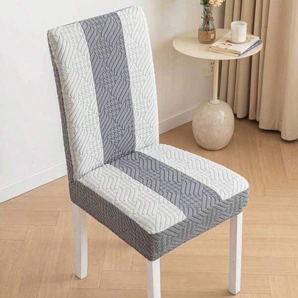 1pc Dining Chair Slipcover,Chair Cover ,Removable Parsons Chair Slipcover For Kitchen Wedding Party Banquet