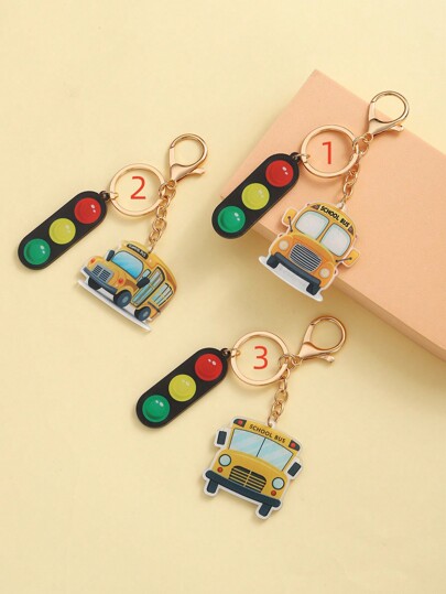 حقيبة حافلة مدرسية جديدة قلادة لبداية العام الدراسي ، زخرفة إشارة المرور  الوجه من الاكريليك ، قلادة حافلة مدرسية جميلة (شكرا لمساعدتنا دائما) ، زخرفة قلادة حافلة مدرسية صفراء ، هدية عيد المعلم ، هدية للمعلمين ، هدية للزملاء في الصف ، هدية عيد ، ملحقات الهاتف المحمول والسيارة