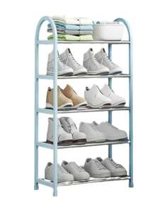 SAPATEIRA 5 Andar Multiuso 10 Pares Organizador Portátil Para Calçado  GALERIADDD - AZUL - Visão 2