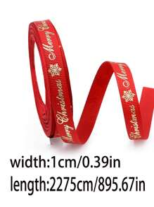 25 iarde/50 iarde Nastro natalizio dorato metallico, per confezione regalo, decorazione albero di Natale, decorazione per la casa, decorazioni natalizie, decorazioni per la stanza, decorazioni natalizie invernali, regali di Natale, decorazioni natalizie per la casa